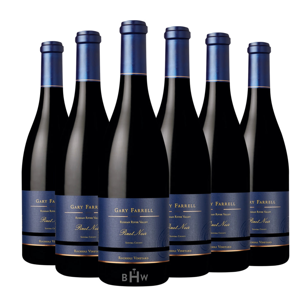 Six bottles of 2022 Gary Farrell Rochioli Vineyard Pinot Noir California (6x750ml), curated by Big Hammer Wines.
