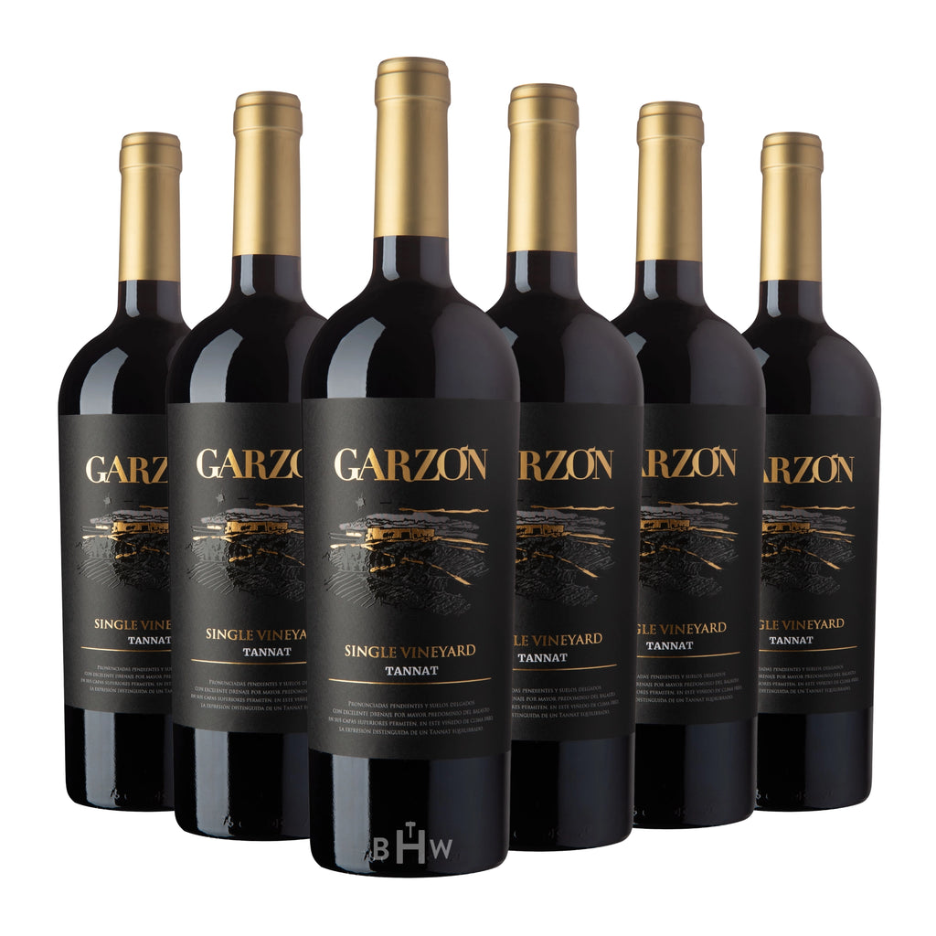 Six bottles of 2022 Garzon Single Vineyard Tannat Maldonado (6x750ml), curated by Big Hammer Wines.