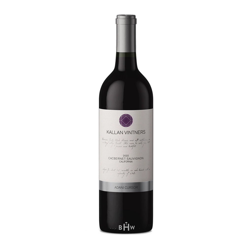 Image of 2022 Kallan Vintners Adani Cursor Cabernet Sauvignon California