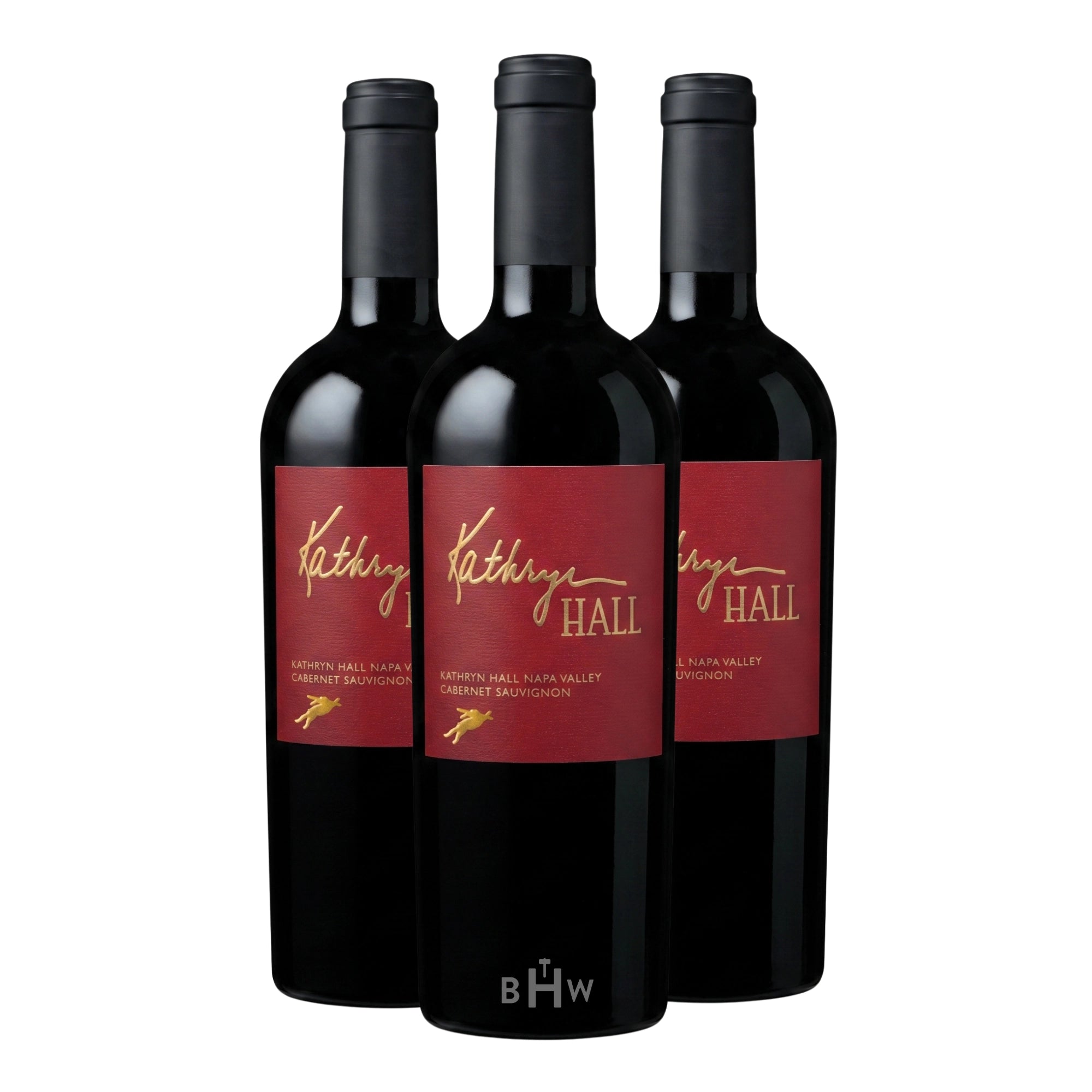 Three bottles of 2022 Kathryn Hall Cabernet Sauvignon Napa Valley (3x750ml), curated by Big Hammer Wines.