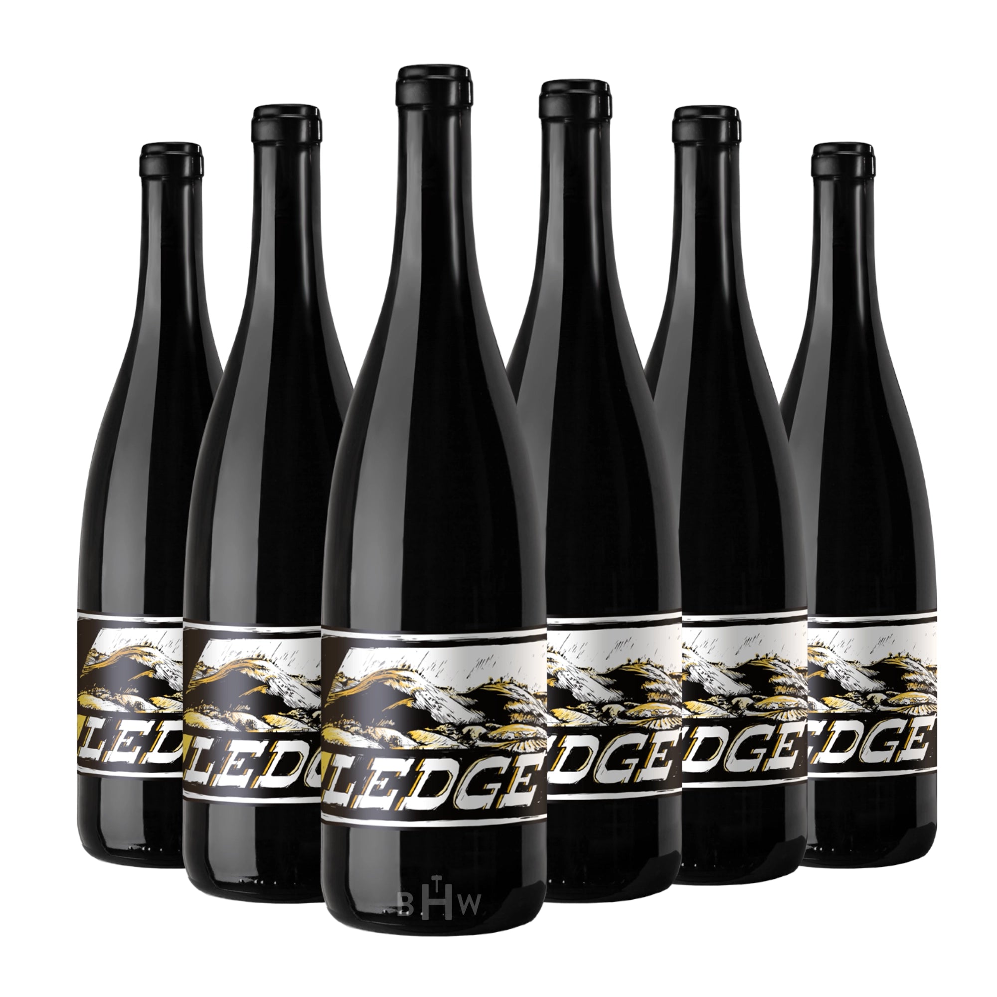 A 6-bottle pack of 2022 Ledge Syrah Bien Nacido Vineyard Block 11 Santa Maria Valley 750ml red wine, curated by Big Hammer Wines.