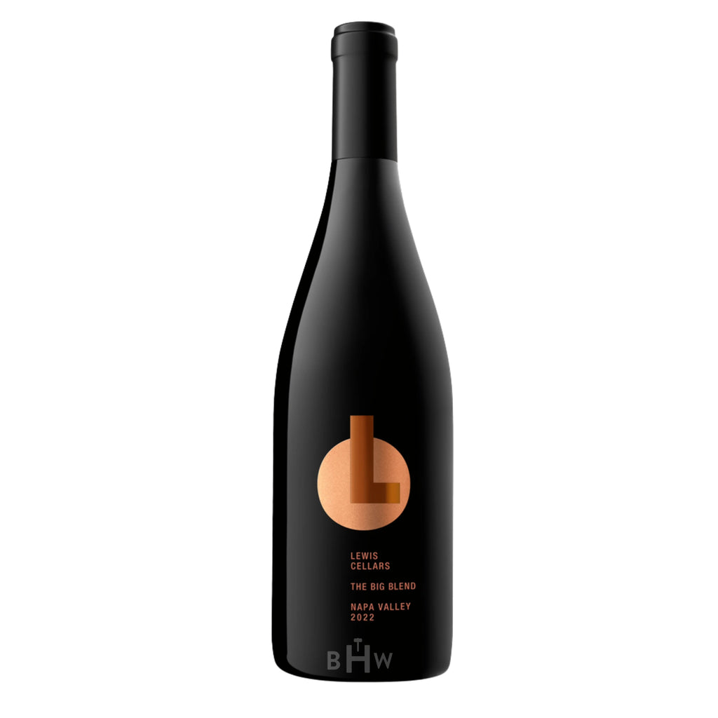 2022 Lewis Cellars The Big Blend Napa Valley wine bottle.