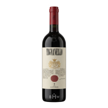 2022 Marchesi Antinori 'Tignanello' Toscana IGT single red wine bottle, curated by Big Hammer Wines.