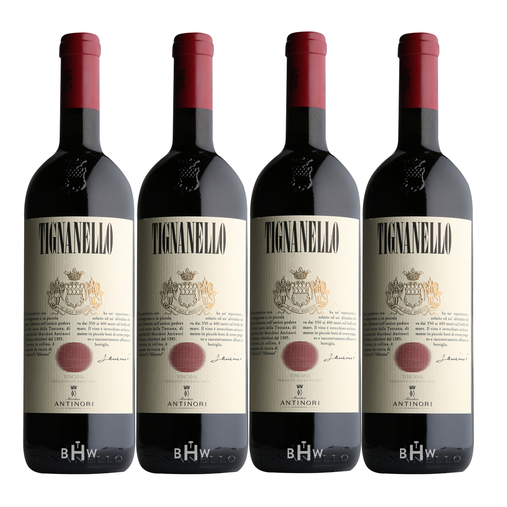 2022 Marchesi Antinori Tignanello Toscana IGT 4pk Sampler