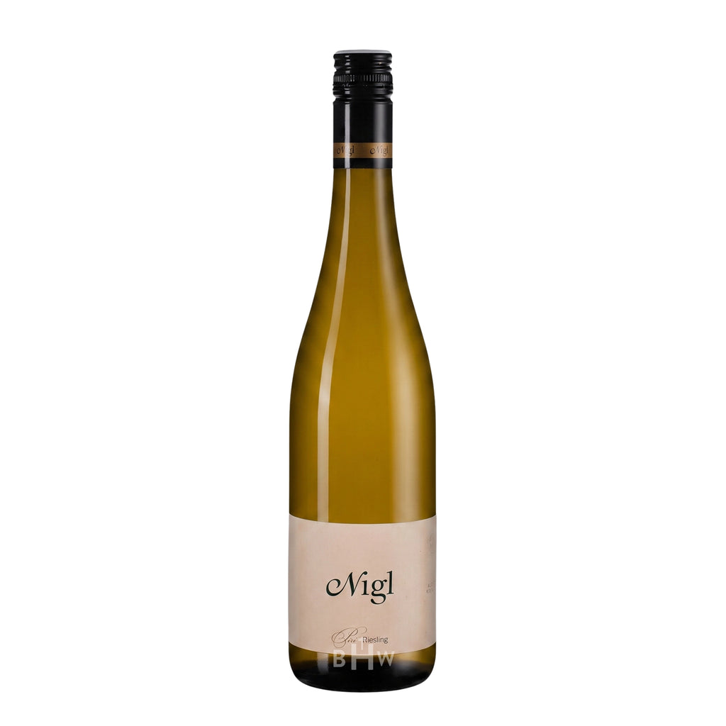 A bottle of 2022 Weingut Nigl Piri Riesling white wine from Kremstal, Austria, curated by Big Hammer Wines