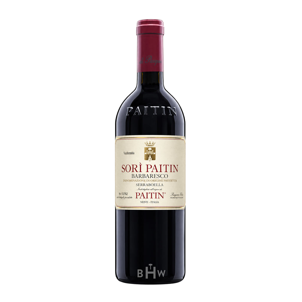 2022 Paitin 'Sorì Paitin' Serraboella Barbaresco single red wine bottle, curated by Big Hammer Wines.