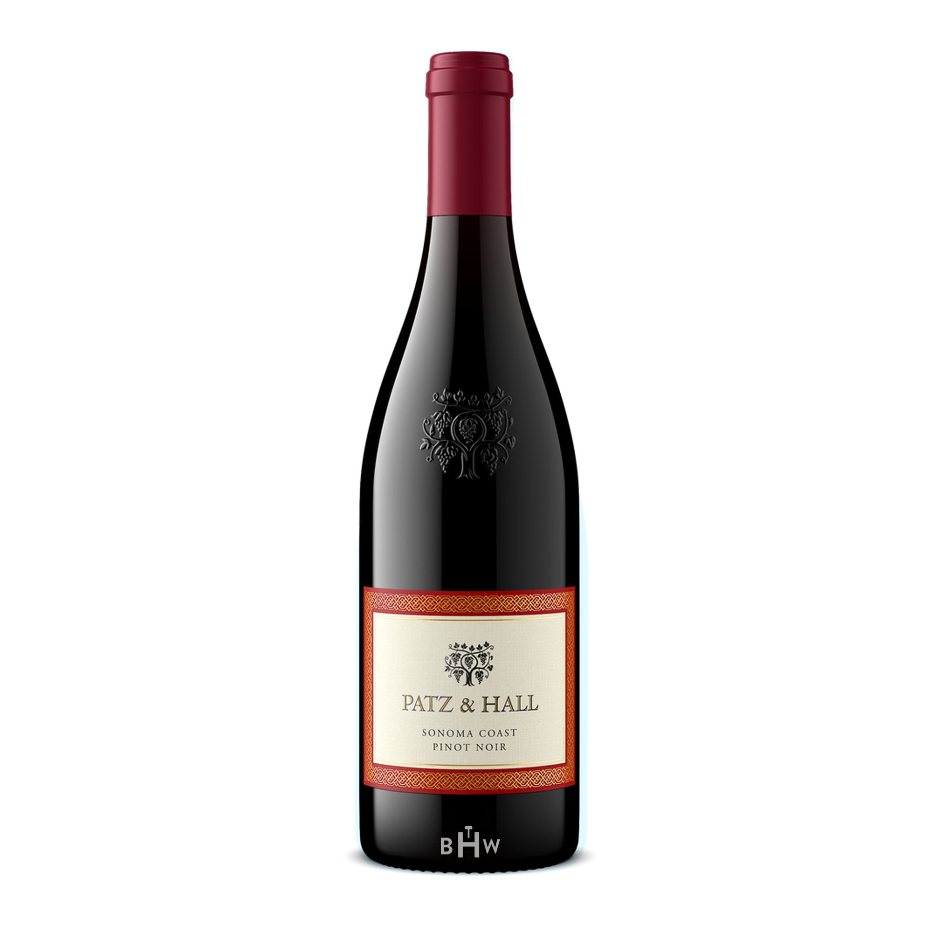 2022 Patz & Hall Pinot Noir Sonoma Coast wine bottle.