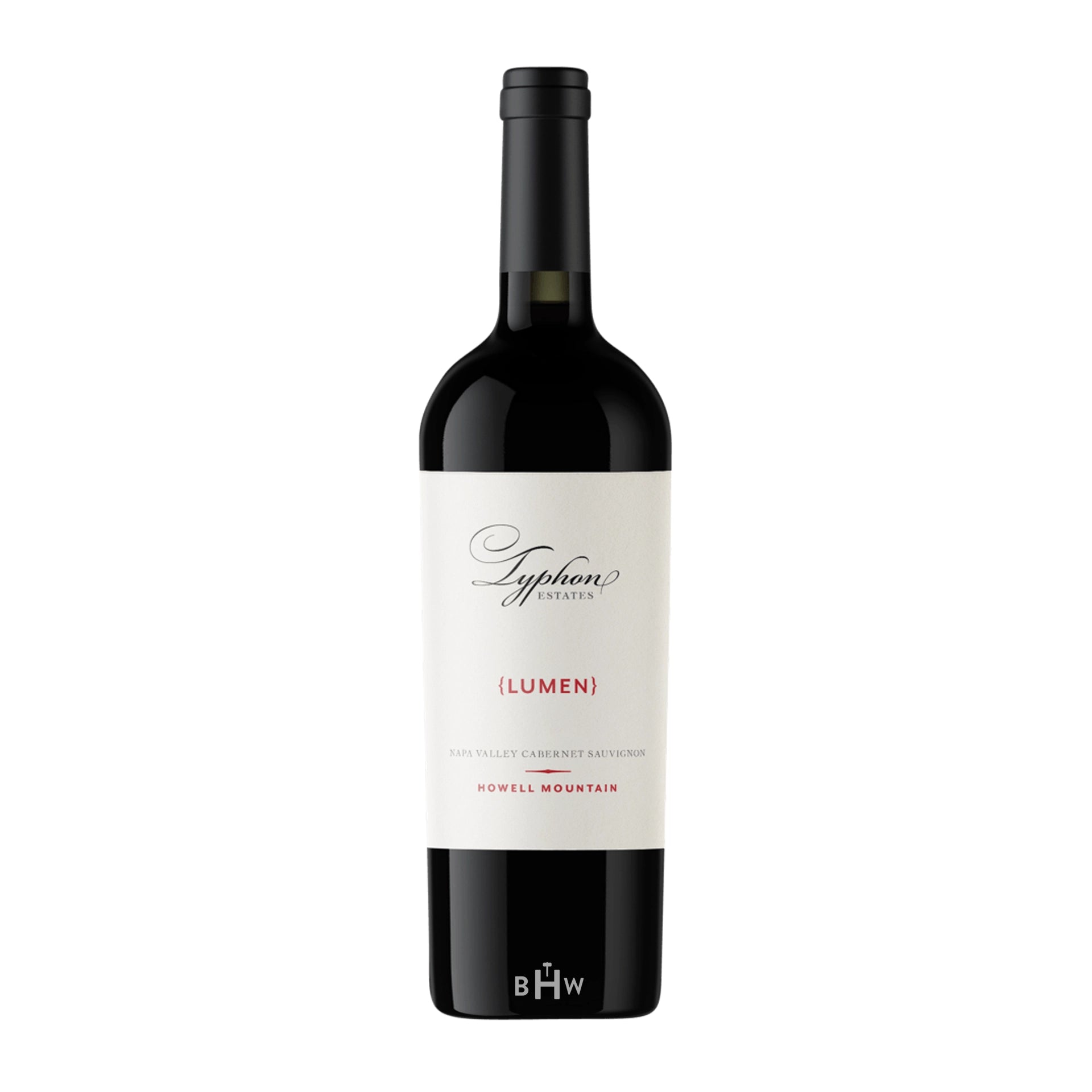 2022 Typhon Estates 'Lumen' Cabernet Sauvignon Howell Mountain wine bottle. 