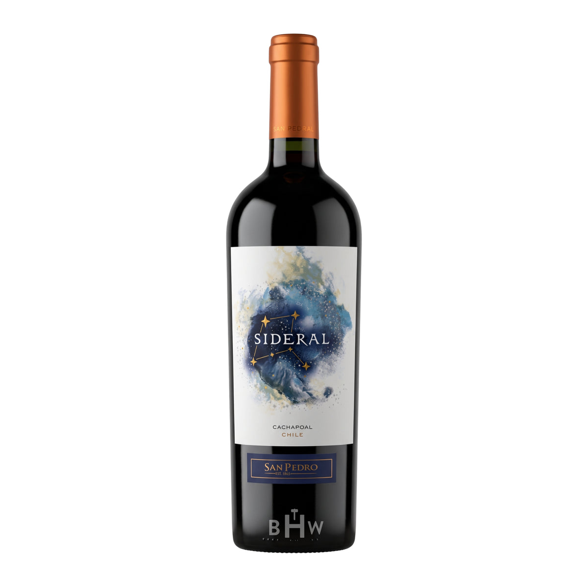 2022 Viña San Pedro 'Sideral' Cachapoal Valley single red wine bottle, curated by Big Hammer Wines.