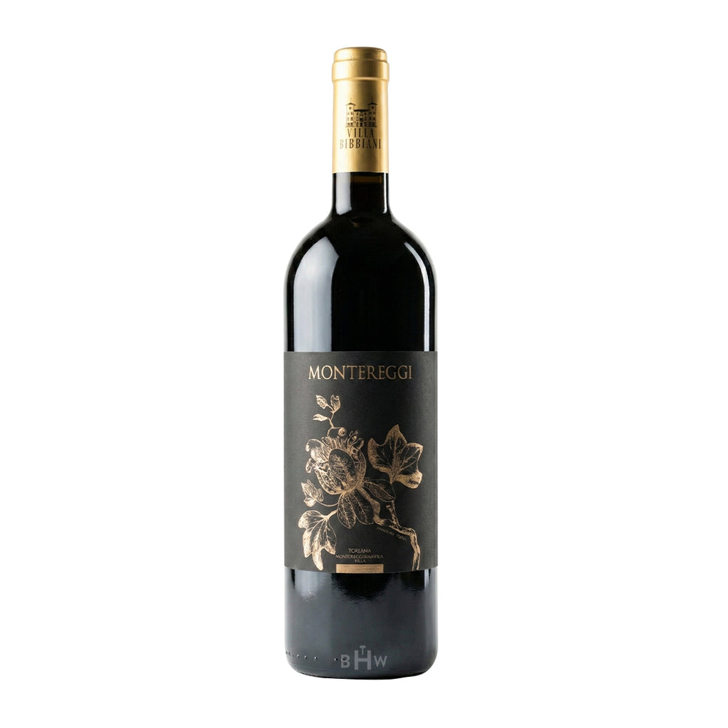 2022 Bibbiani Montereggi Cabernet Sauvignon Rosso Toscano wine bottle.