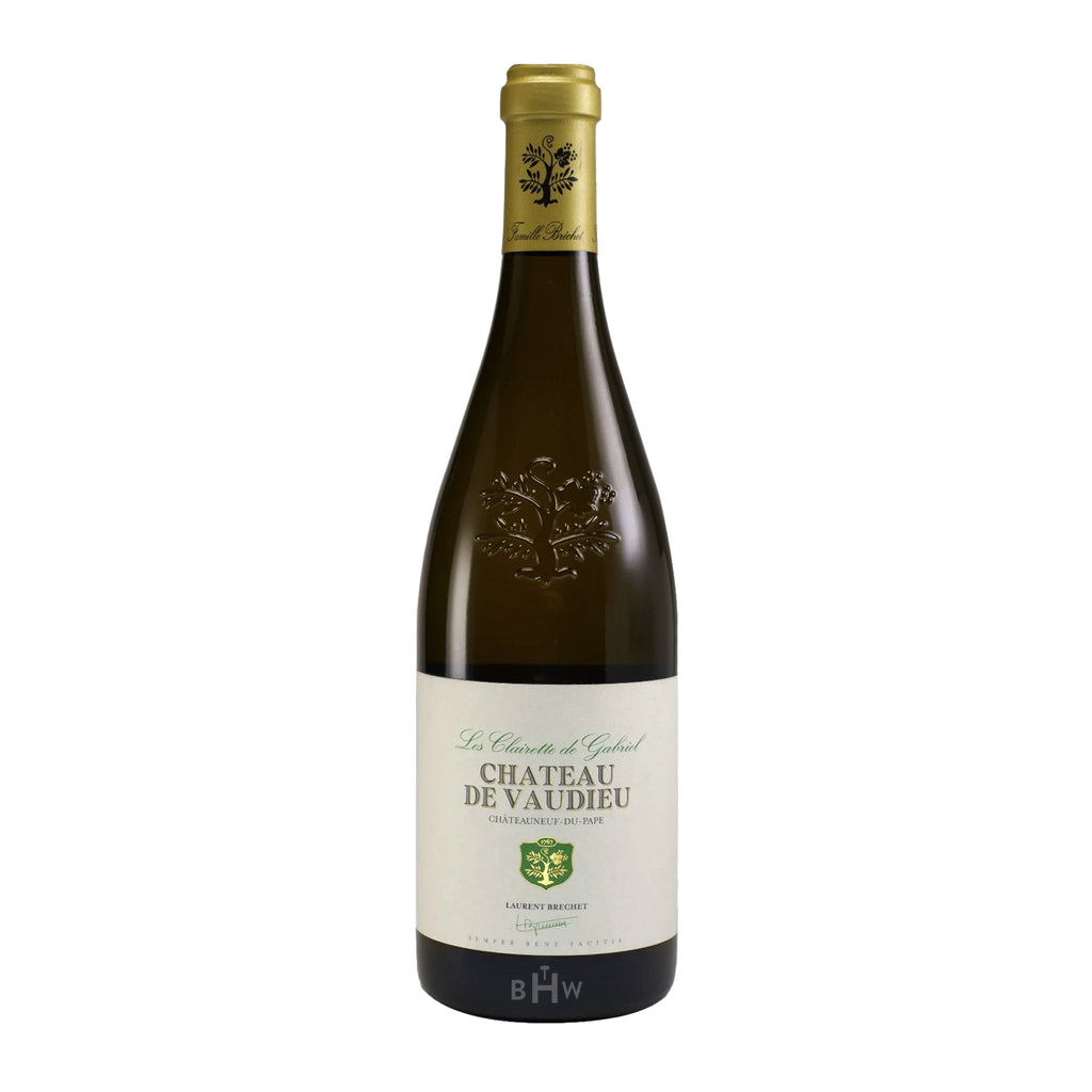 Image of 2022 Chateau de Vaudieu "Clairette de Gabriel" Chateauneuf du Pape Blanc