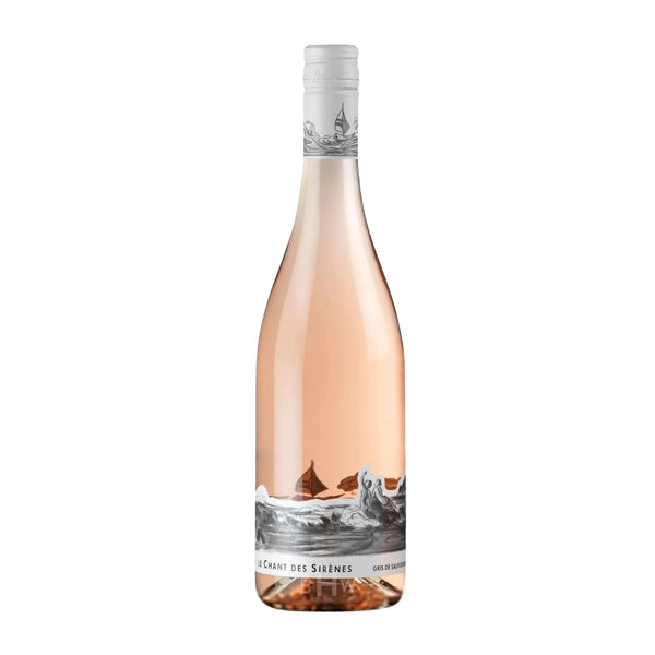 A bottle of 2022 Famille Ducourt Le Chant des Sirenes Gris de Sauvignon Rose Bordeaux