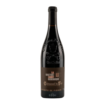 2022 La Bastide Saint Dominique Chateauneuf-du-Pape 'Secrets de Pignan' Vieilles Vignes wine bottle.