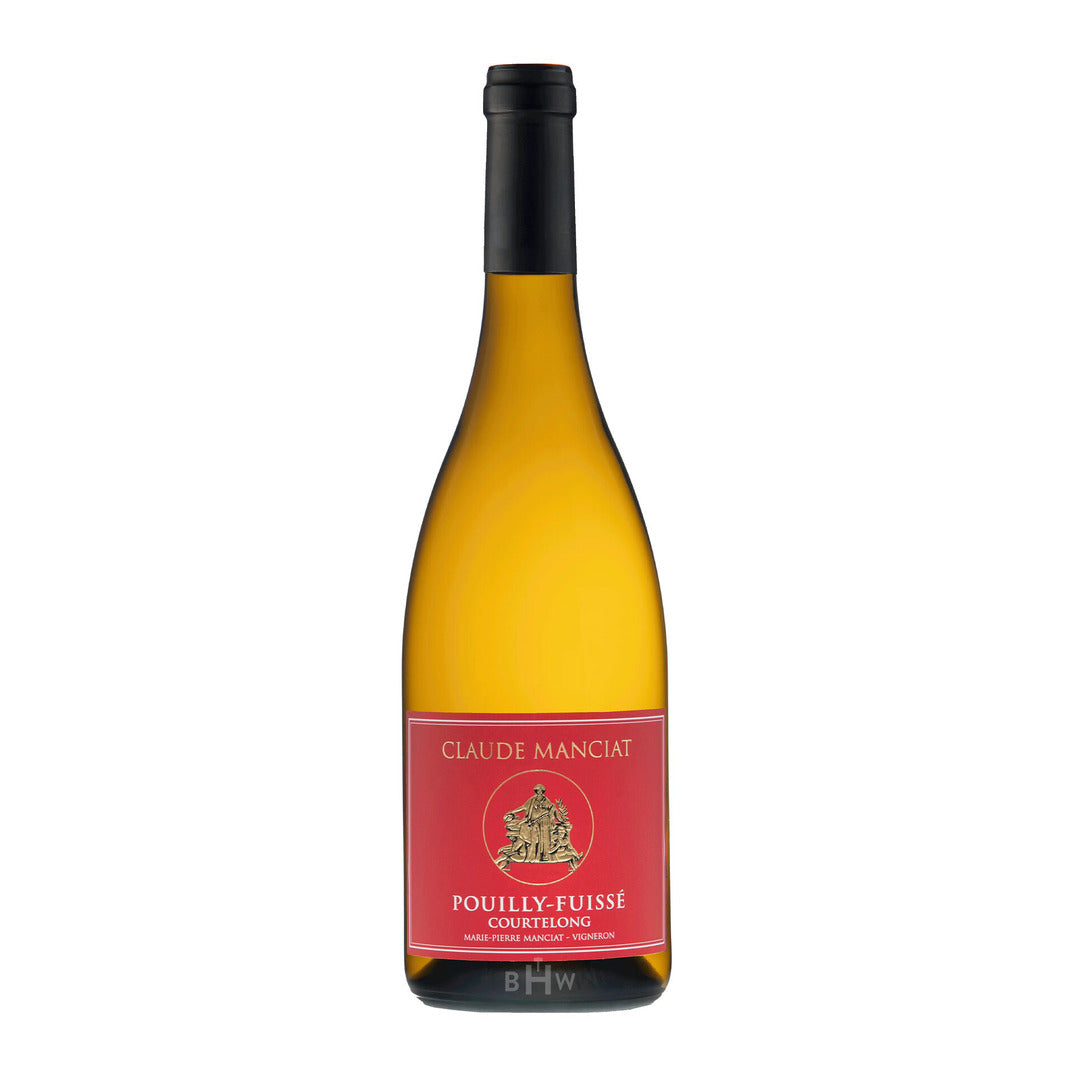 2023 Domaine Claude Manciat 'Courtelong' Pouilly-Fuisse wine bottle.
