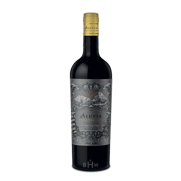 2023AluviaMalbecGualtallary wine bottle.