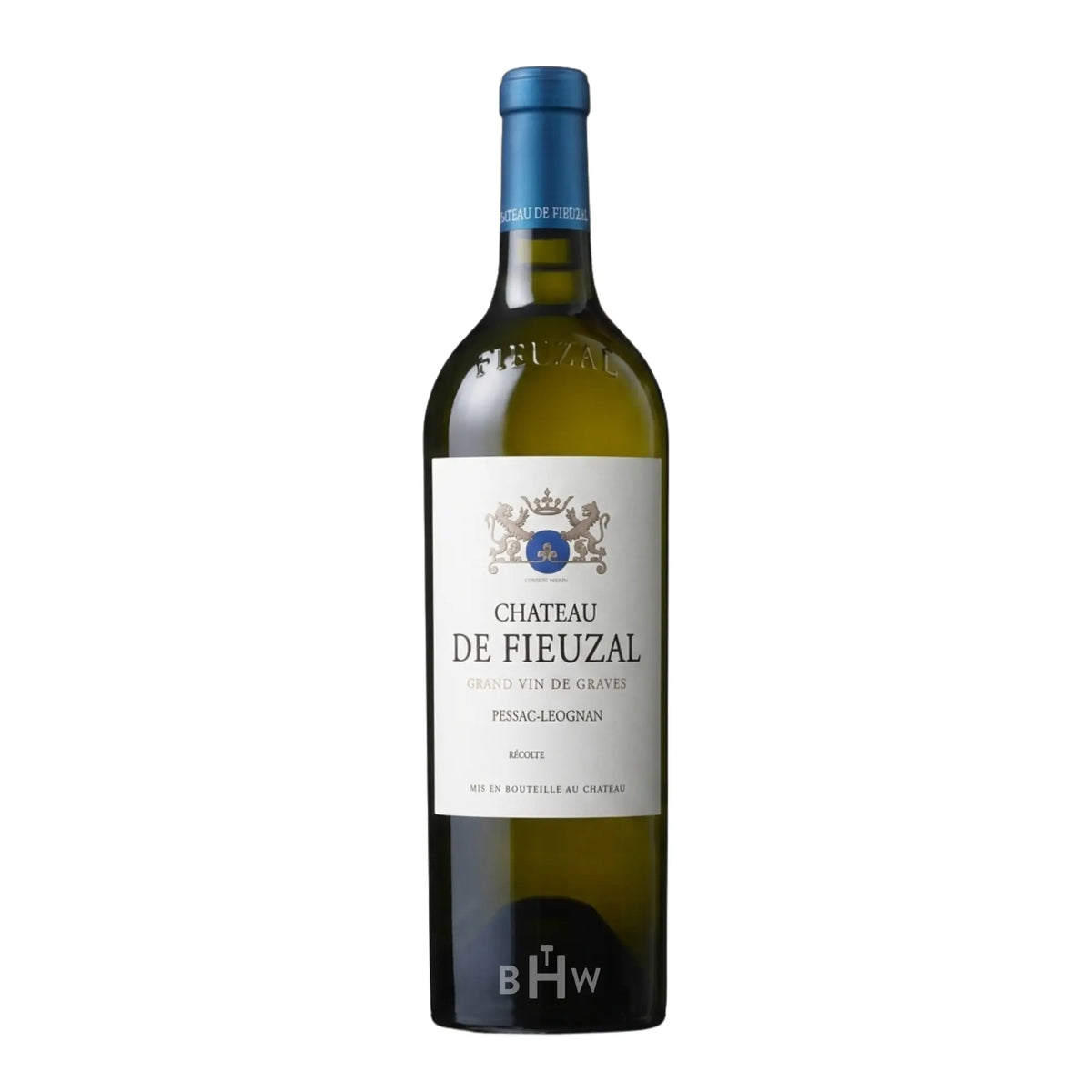 Château de Fieuzal Pessac-Léognan Grand Vin de Graves white wine bottle, curated by Big Hammer Wines.