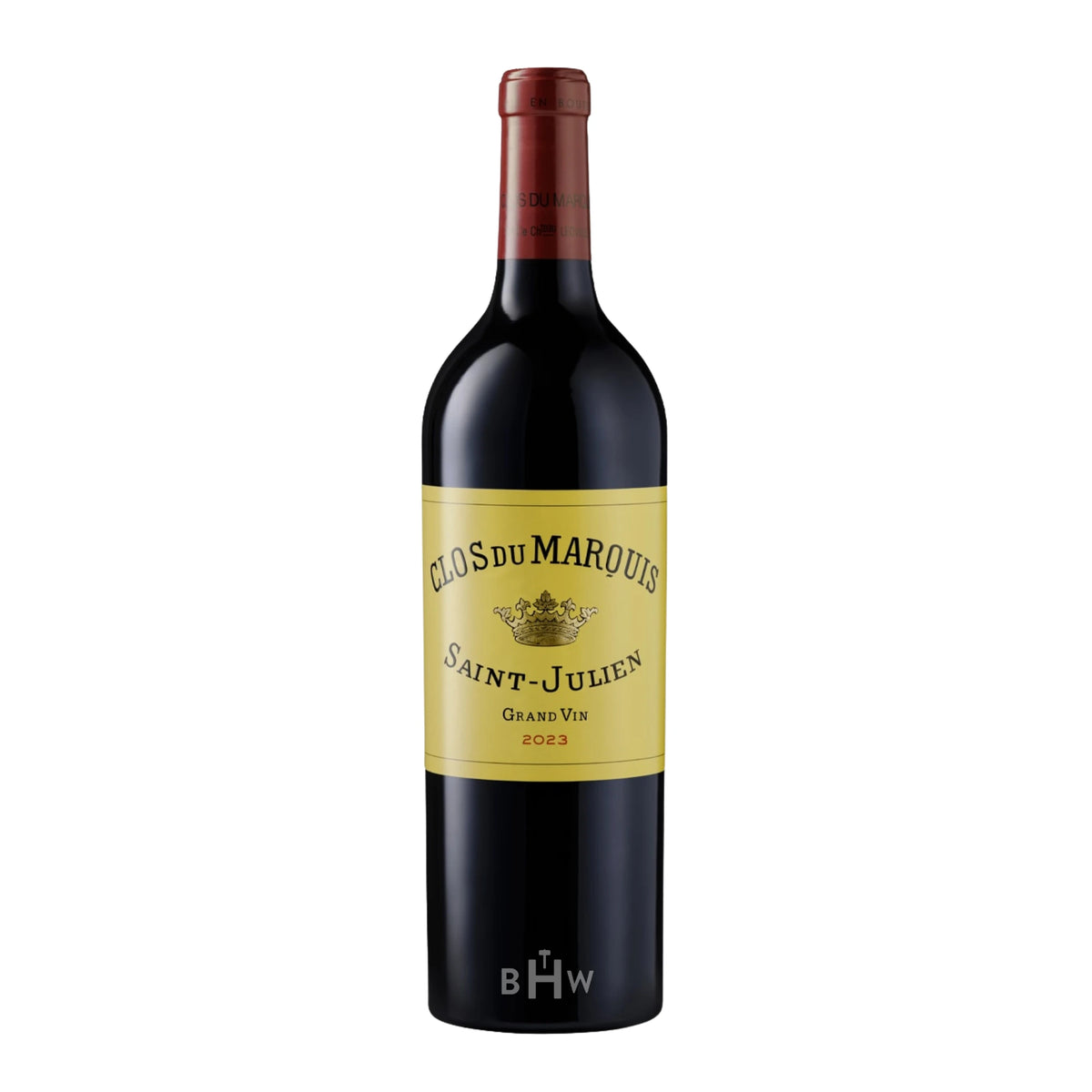 2023 Clos du Marquis Saint Julien wine bottle.
