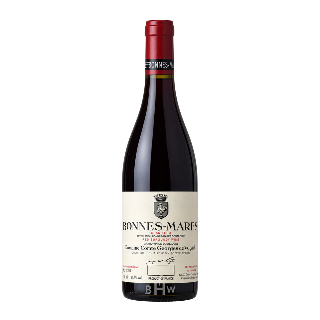 2023 Domaine Comte Georges de Vogüé Bonnes-Mares Grand Cru single red wine bottle, curated by Big Hammer Wines.