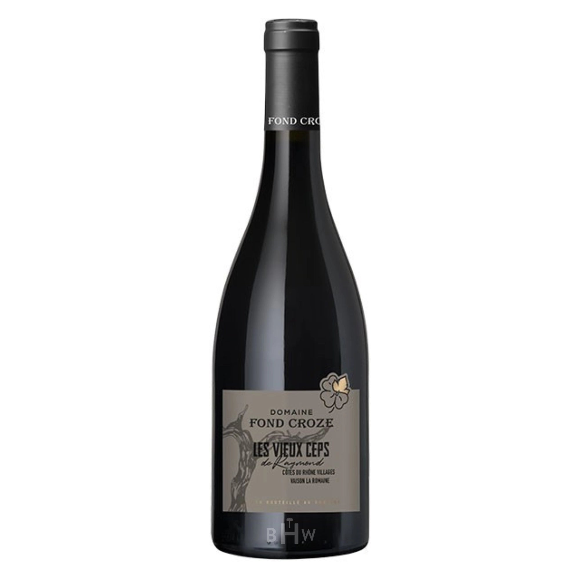 Domaine Fond Croze Vieux Ceps de Raymond 2023 Cotes du Rhone Villages red wine France