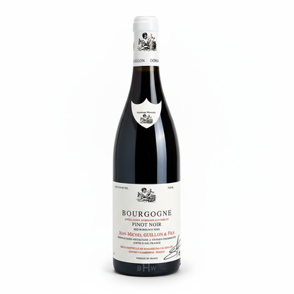 2023 Domaine Jean-Michel Guillon & Fils Bourgogne Pinot Noir “Terroir de Gevrey” wine bottle.