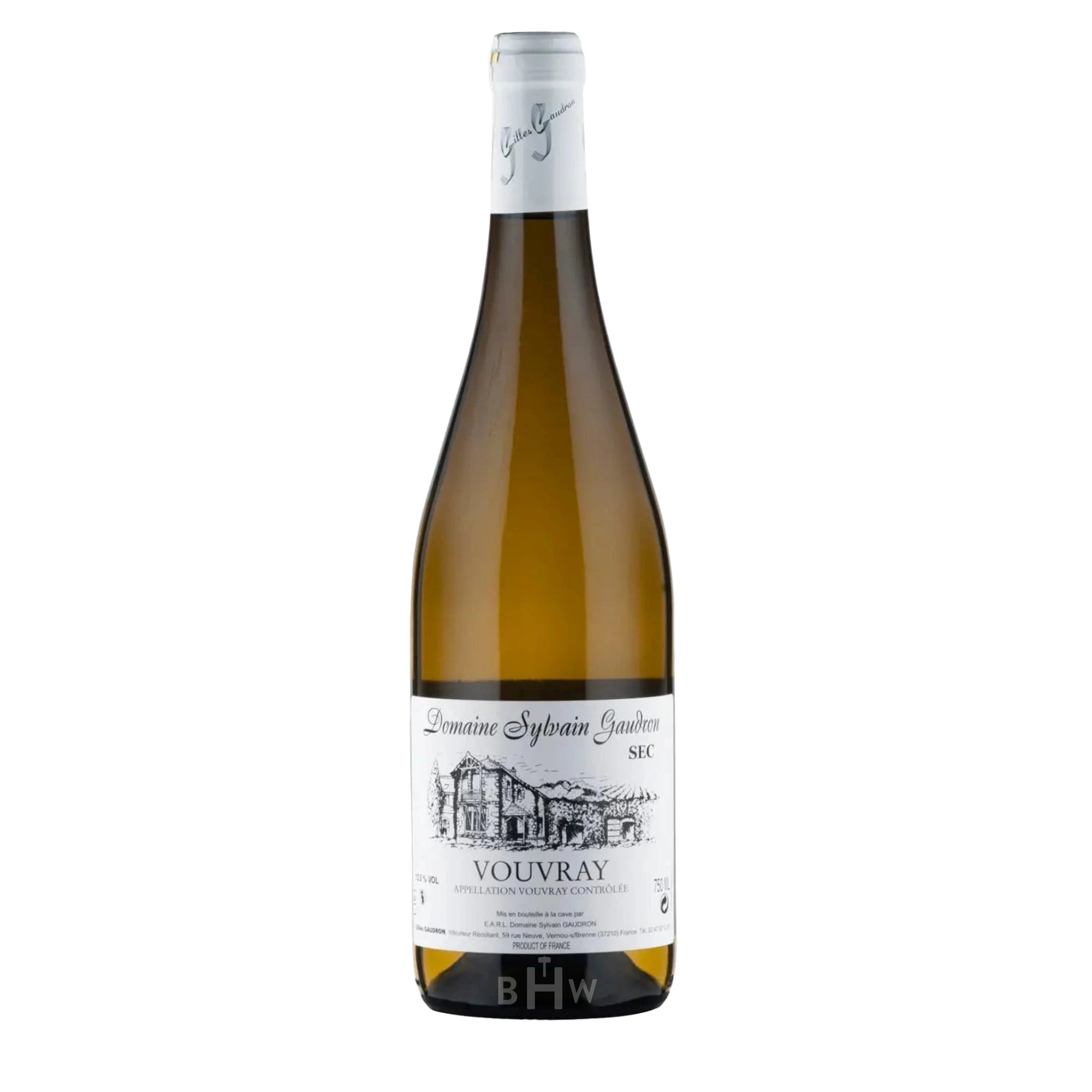 2023 Domaine Sylvain Gaudron Vouvray Sec wine bottle