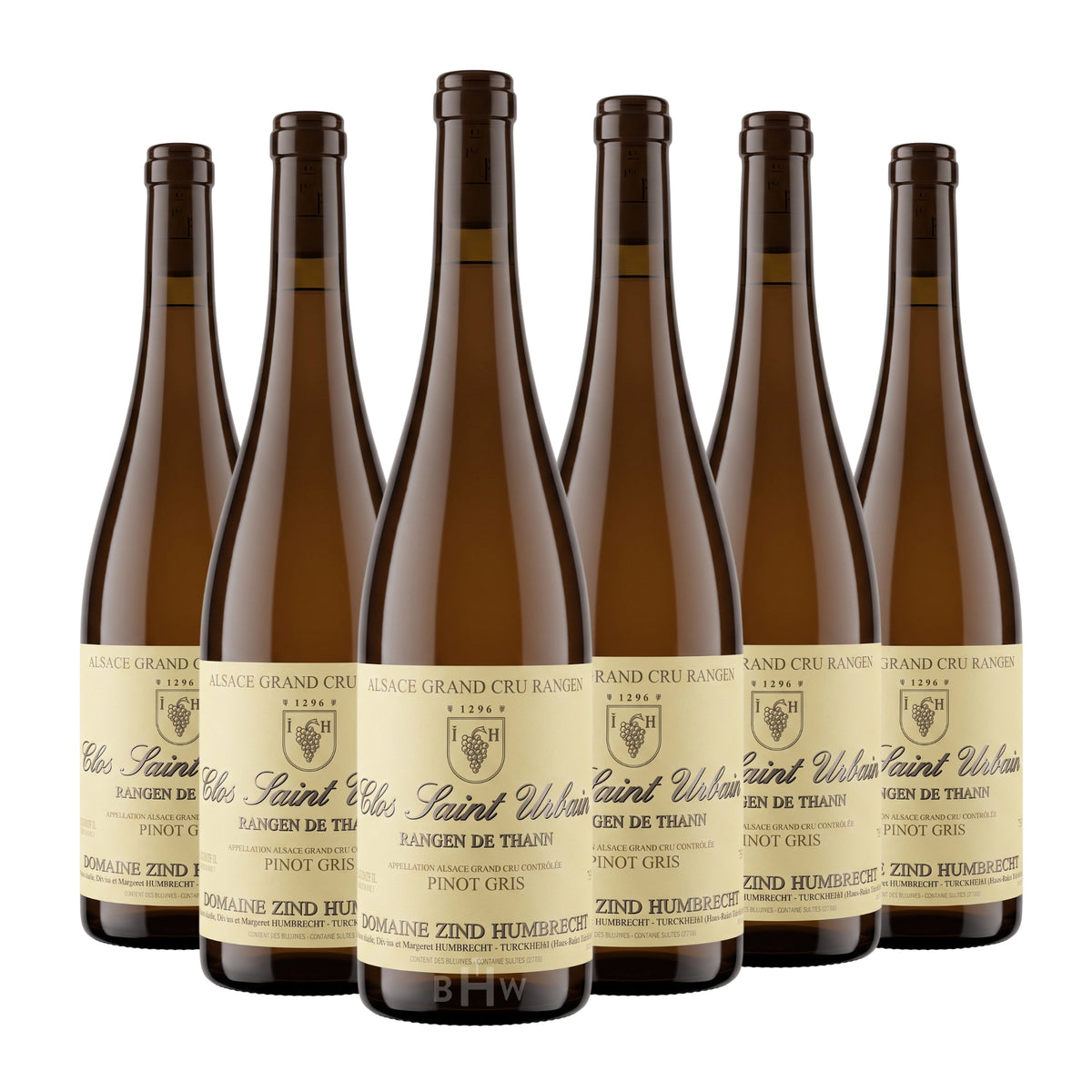 2023 Domaine Zind-Humbrecht Pinot Gris 'Clos Saint Urbain' Rangen de Thann Grand Cru Alsace 6-pack white wine bottles, curated by Big Hammer Wines.