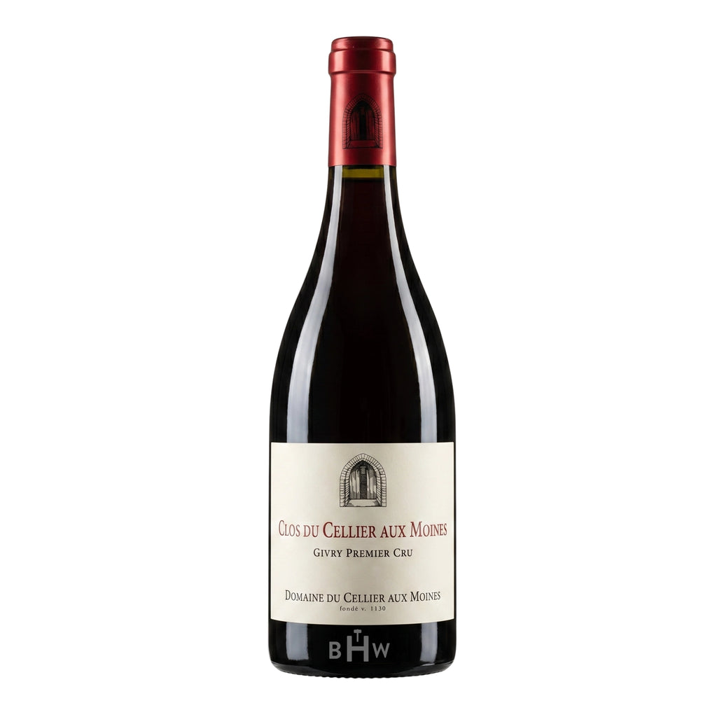 A bottle of 2023 Domaine du Cellier aux Moines Clos du Cellier aux Moines Givry Premier Cru Burgundy, curated by Big Hammer Wines.