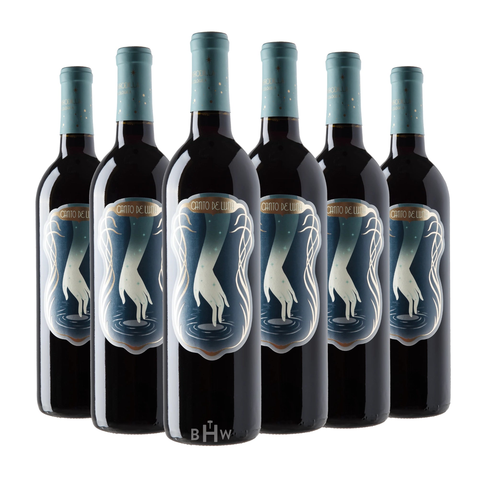 Six bottles of 2023 Finca La Carrodilla Canto de Luna Red Blend, curated by Big Hammer Wines.