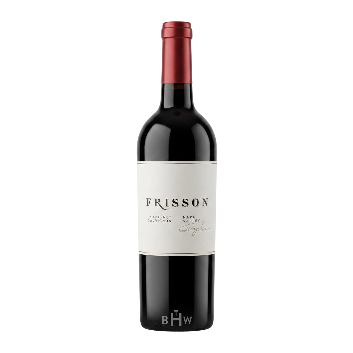 2023 Frisson Cabernet Sauvignon Napa Valley red wine bottle, curated by Big Hammer Wines.