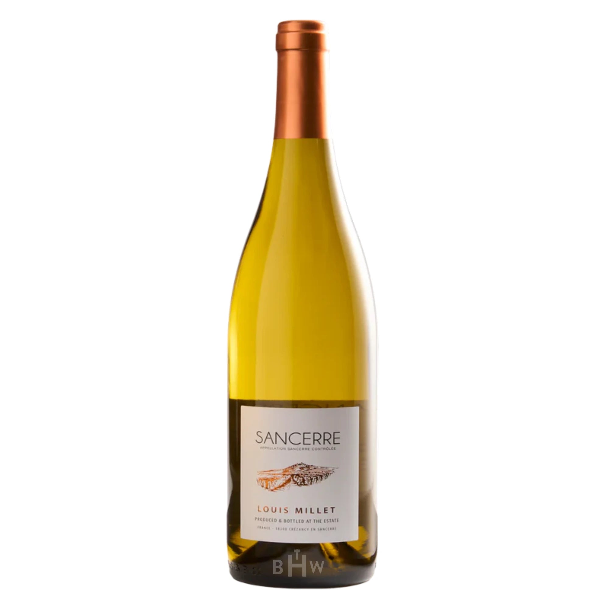 2023 Louis Millet Sancerre wine bottle.