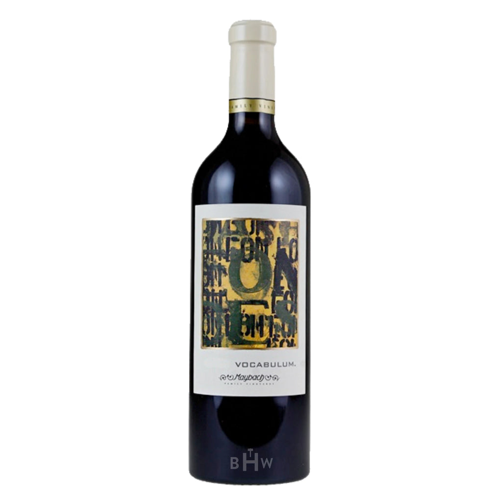 2023  Maybach Family Vineyards Vocabulum Cabernet Sauvignon Napa Valley wine bottle