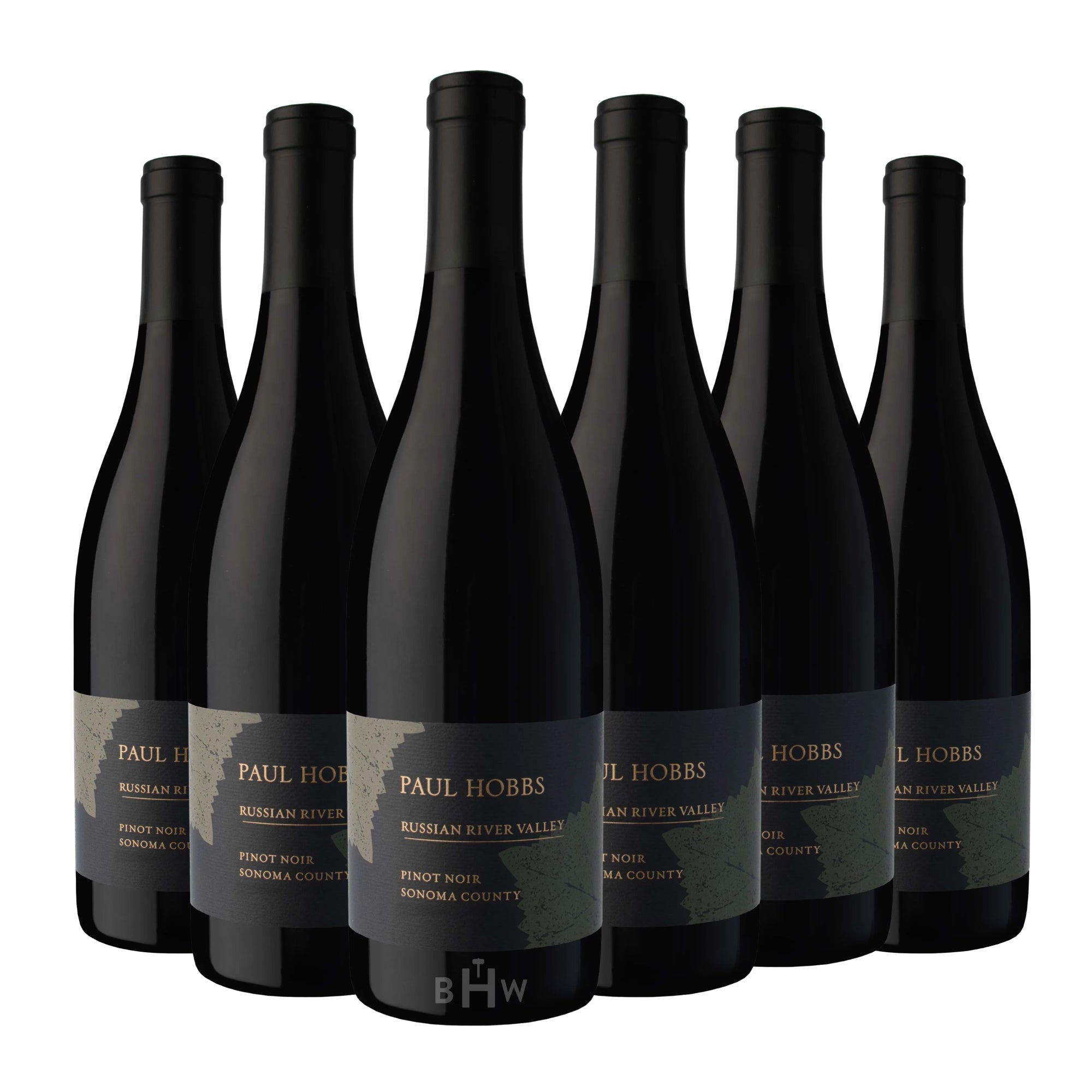 A 6-bottle pack of 2023 Paul Hobbs Pinot Noir Russian River Valley 750ml red wine, curated by Big Hammer Wines.