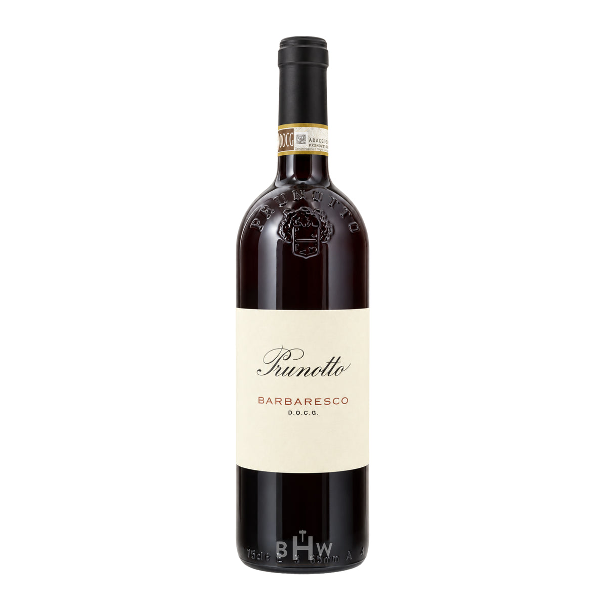 2023 Prunotto Barbaresco DOCG single red wine bottle, curated by Big Hammer Wines.