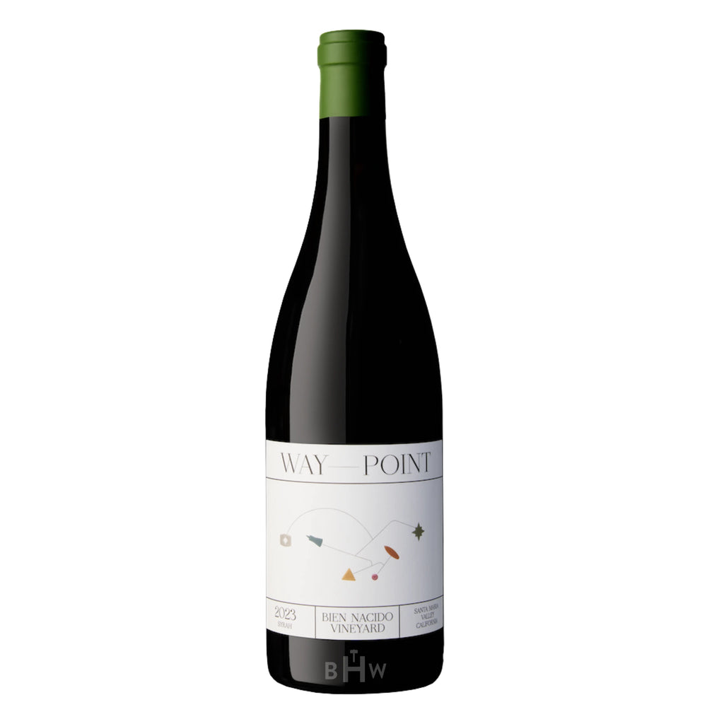 2023 Waypoint Bien Nacido Vineyard Syrah Santa Maria Valley wine bottle.