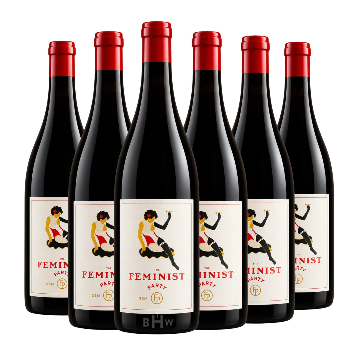2023 The Feminist Party GSM Santa Barbara County 6pk 6x750ml curated by Big Hammer Wines