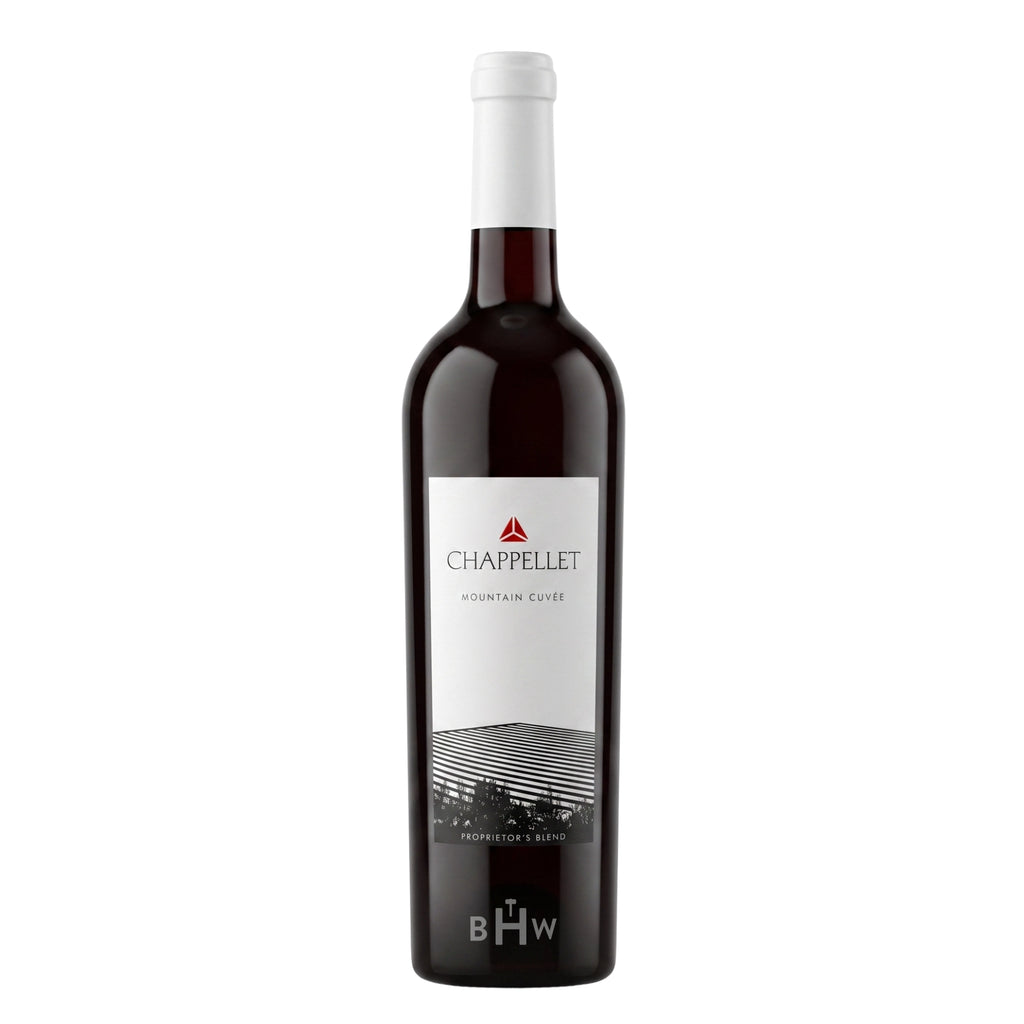 2024 Chappellet Mountain Cuvée Napa Valley red wine bottle. Curated by Big Hammer Wines.