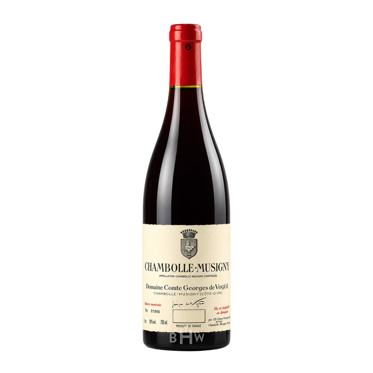 2024 Domaine Comte Georges de Vogüé Chambolle-Musigny single red wine bottle, curated by Big Hammer Wines.