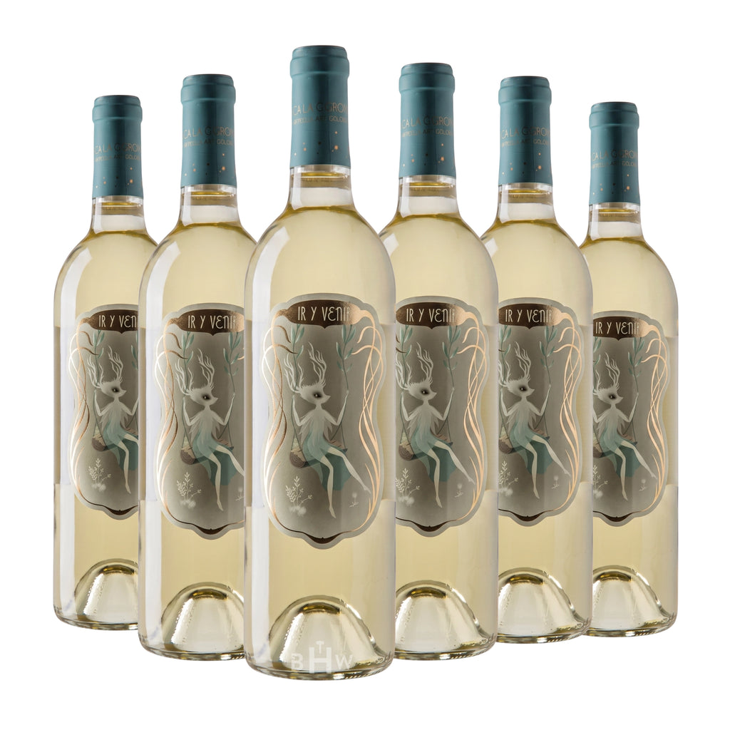 Six bottles of 2024 Finca La Carrodilla Ir y Venir Sauvignon Blanc white wine, curated by Big Hammer Wines.