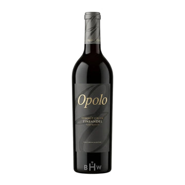 2024 Opolo Vineyards 'Summit Creek' Zinfandel Paso Robles single red wine bottle, curated by Big Hammer Wines.