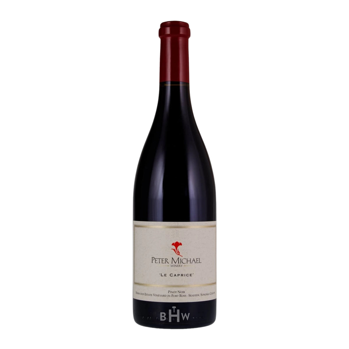 2024 Peter Michael 'Le Caprice' Pinot Noir Sonoma Coast red wine bottle, curated by Big Hammer Wines.