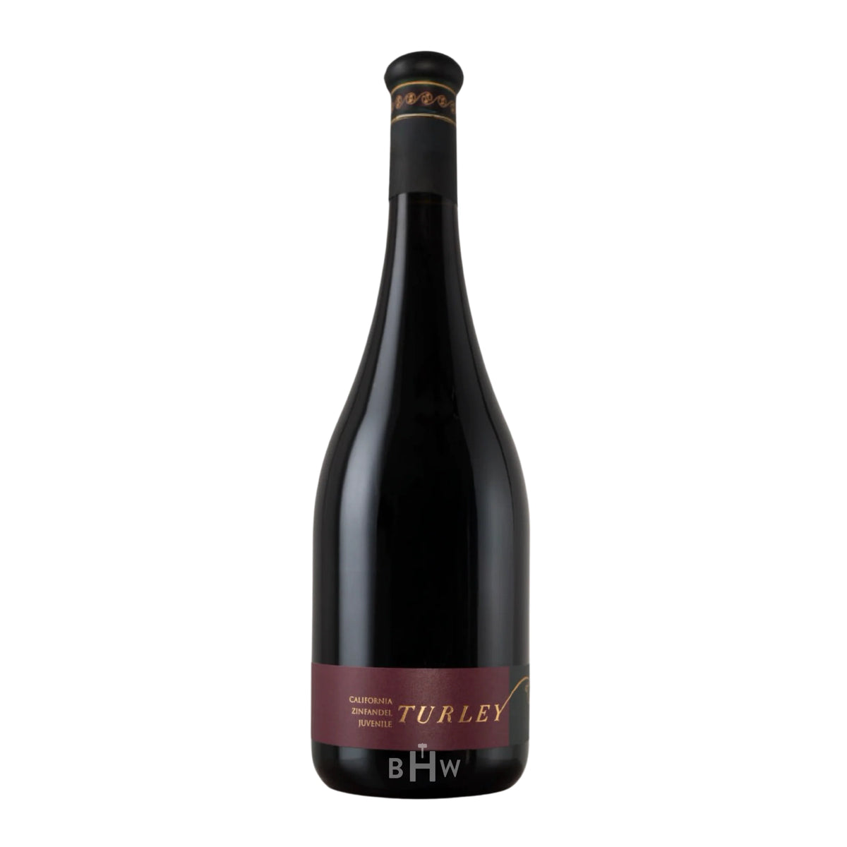 A bottle of 2024 Turley Juvenile Zinfandel California red wine, curated by Big Hammer Wines.