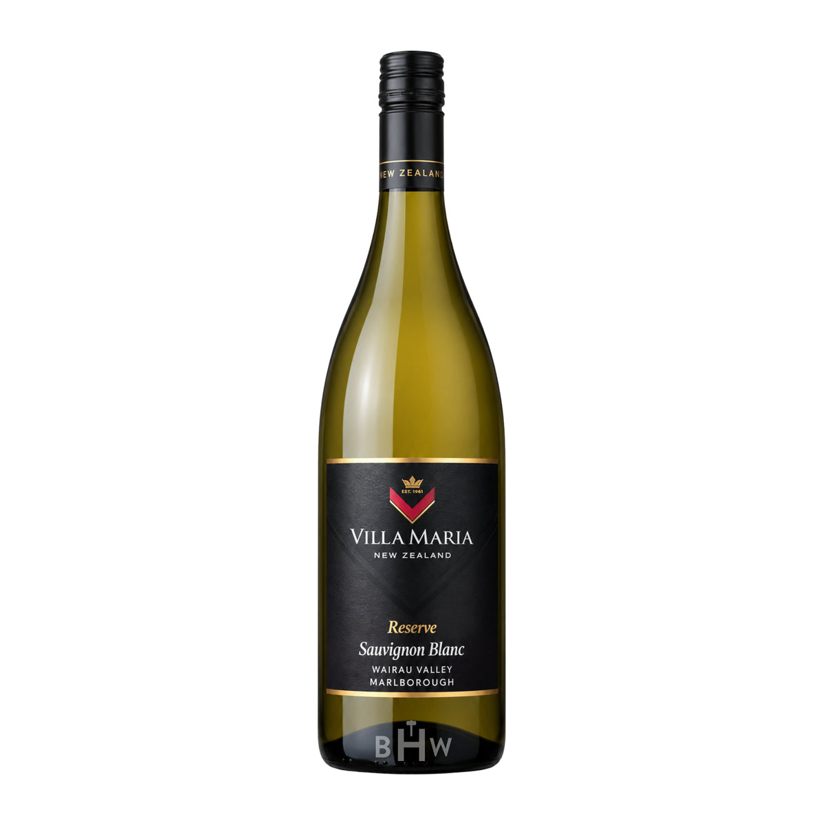 2024 Villa Maria Reserve Wairau Valley Sauvignon Blanc Marlborough single white wine bottle, curated by Big Hammer Wines.