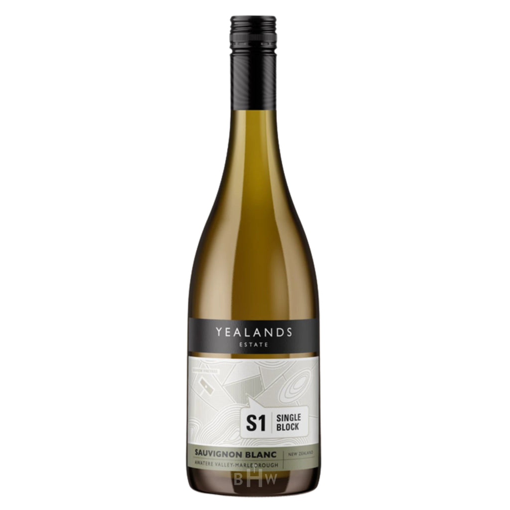 2024 Yealands Estate Single Block Series 'S1' Sauvignon Blanc Awatere Valley New Zealand wine bottle.