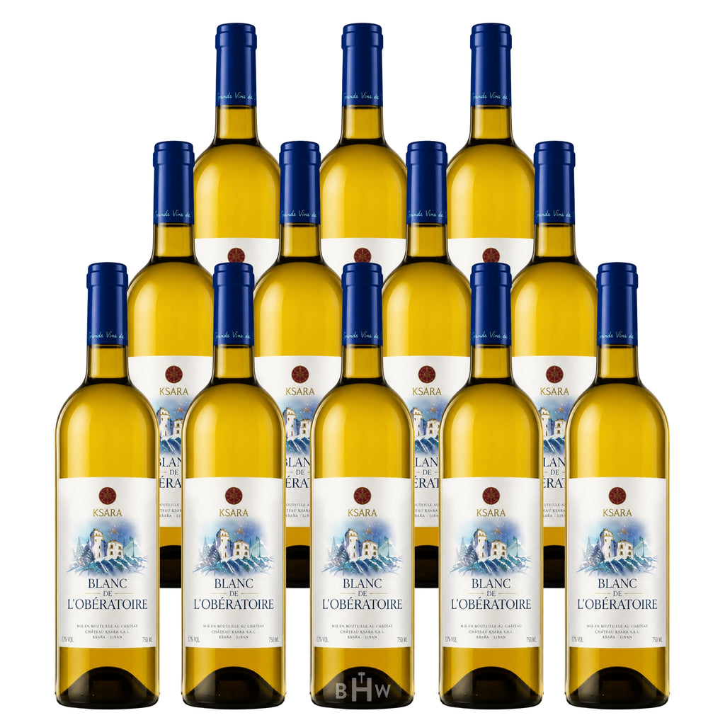 2024 Chateau Ksara Blanc de l'Observatoire Bekaa Valley 12pk 12x750ml
