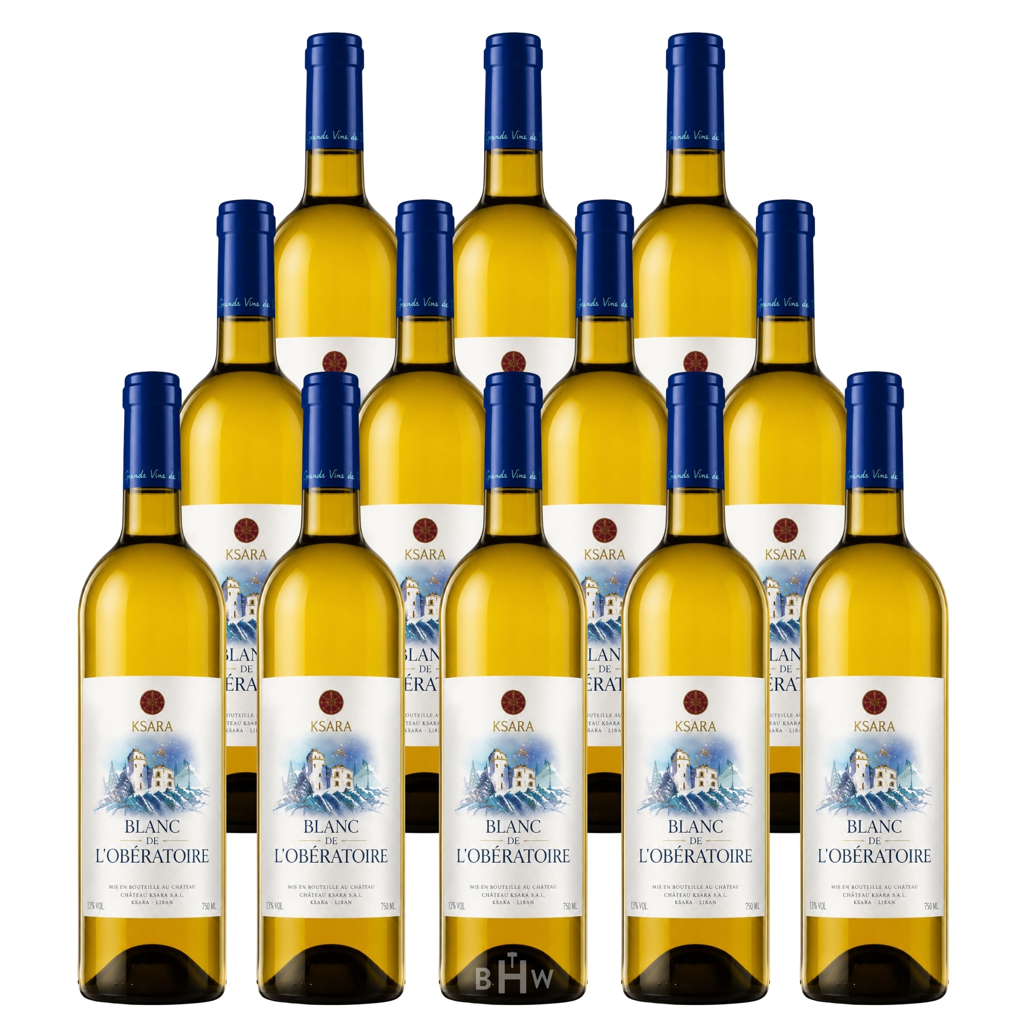 2024 Chateau Ksara Blanc de l'Observatoire Bekaa Valley 12pk 12x750ml