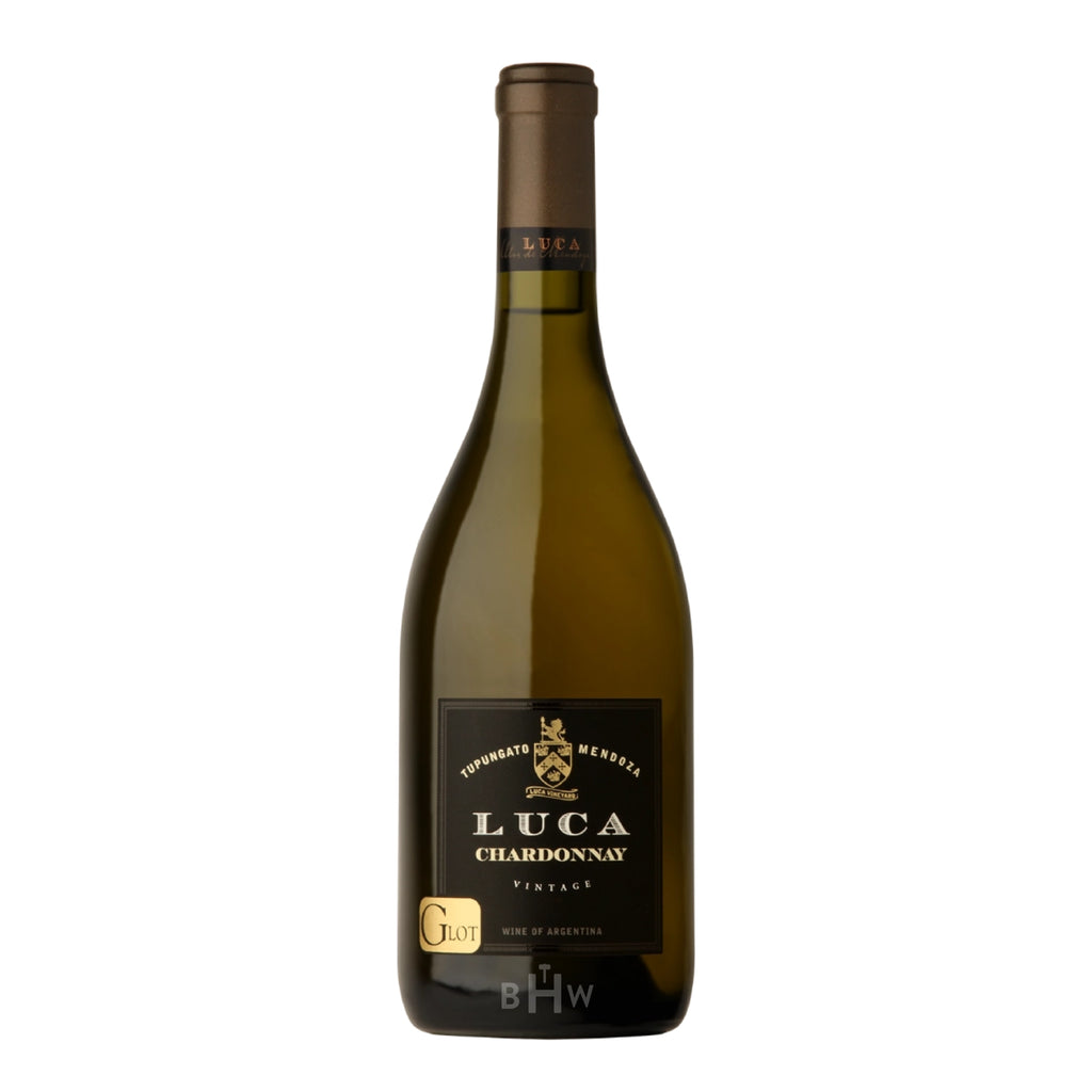 A single bottle of 2024 Luca G Lot Chardonnay white wine from Tupungato, Mendoza, curated by Big Hammer Wines.