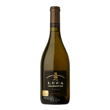 A single bottle of 2024 Luca G Lot Chardonnay white wine from Tupungato, Mendoza, curated by Big Hammer Wines.