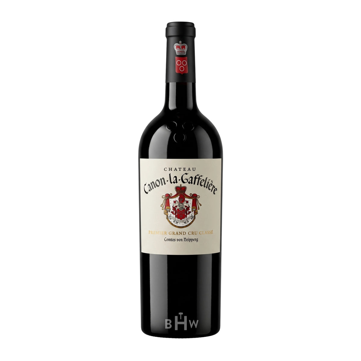 Château Canon-la-Gaffelière Premier Grand Cru Classé Saint-Émilion single red wine bottle, curated by Big Hammer Wines.