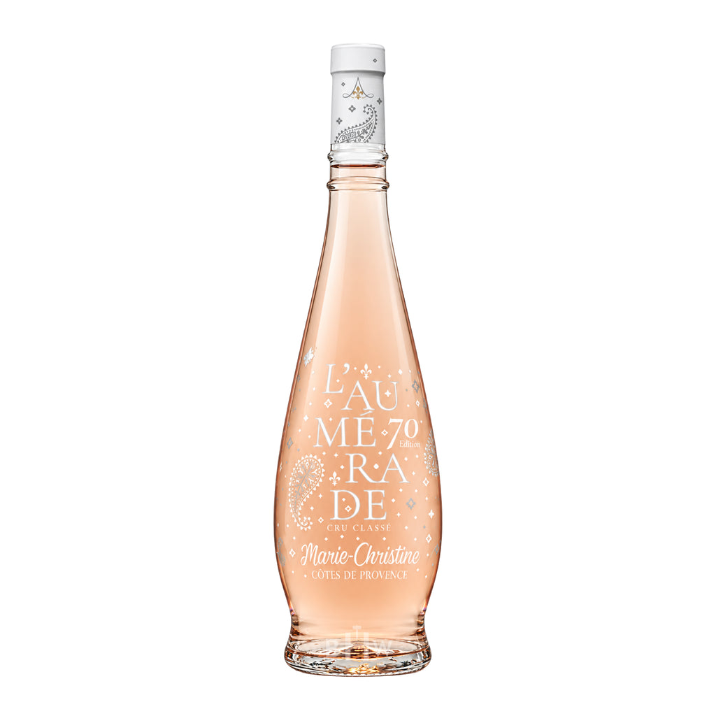 2025 Château de l'Aumérade Côtes de Provence Rosé Cru Classé 'Cuvée Marie-Christine' (70e Édition) bouteille de vin rosé unique, sélectionnée par Big Hammer Wines.