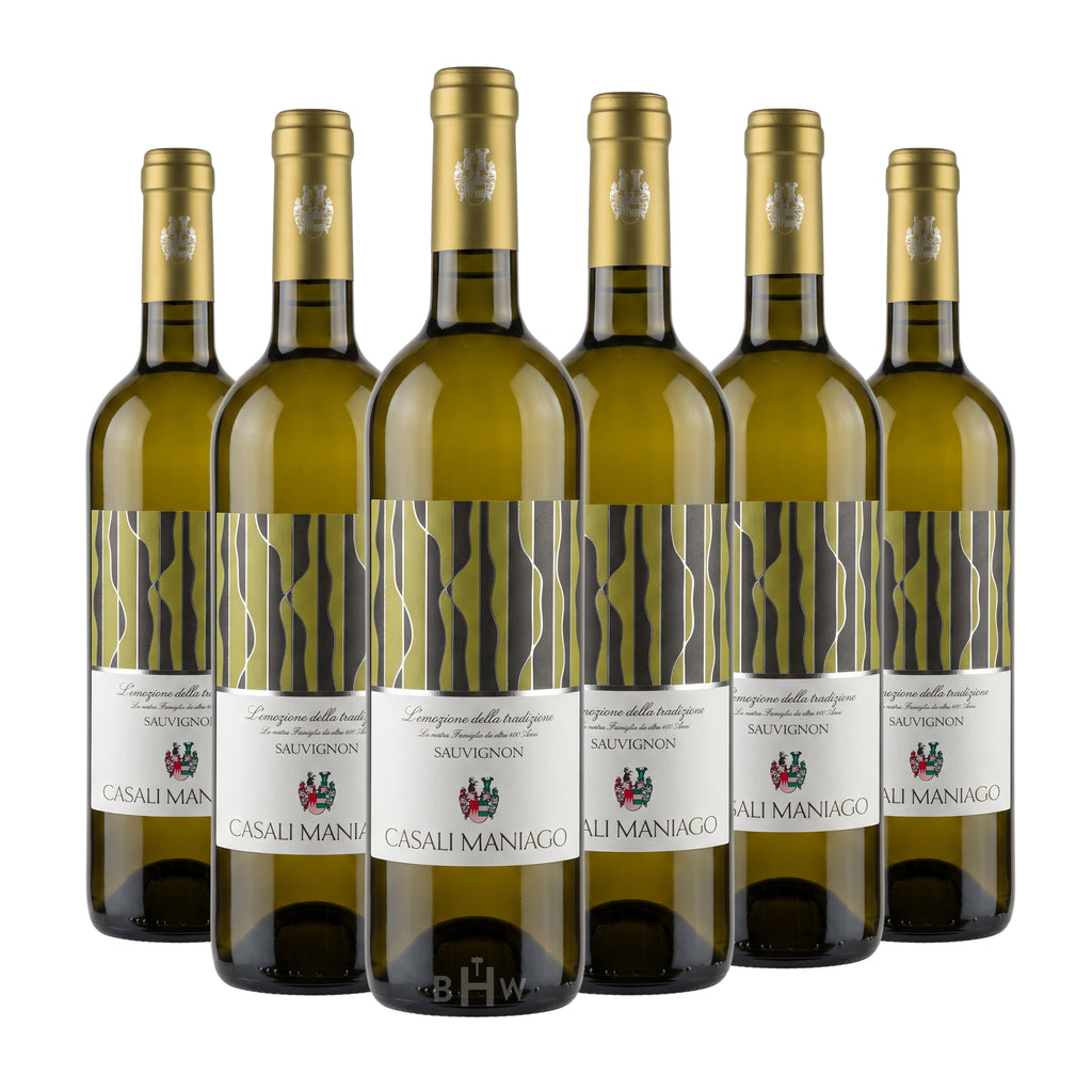 2025 Conte d'Attimis Casali Maniago Sauvignon Colli Orientali DOC Friuli-Venezia Giulia 6-pack white wine bottles, curated by Big Hammer Wines.